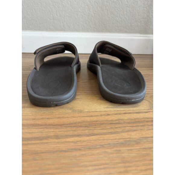 Olakai Nalu Men’s Versatile Slide Sandals Brown Size 9 main image 11